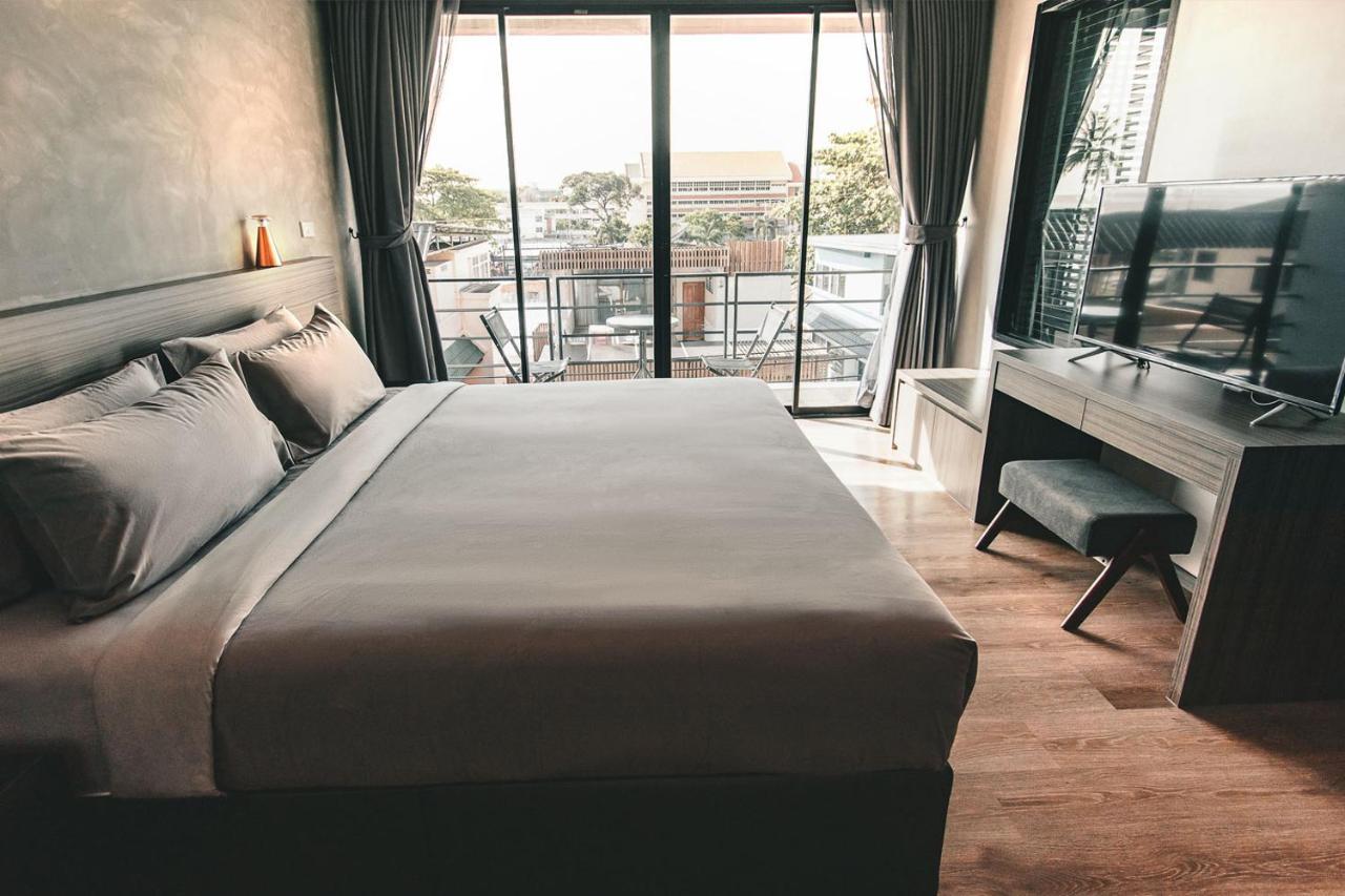 Seed Boutique Hotel Bang Saen Bagian luar foto