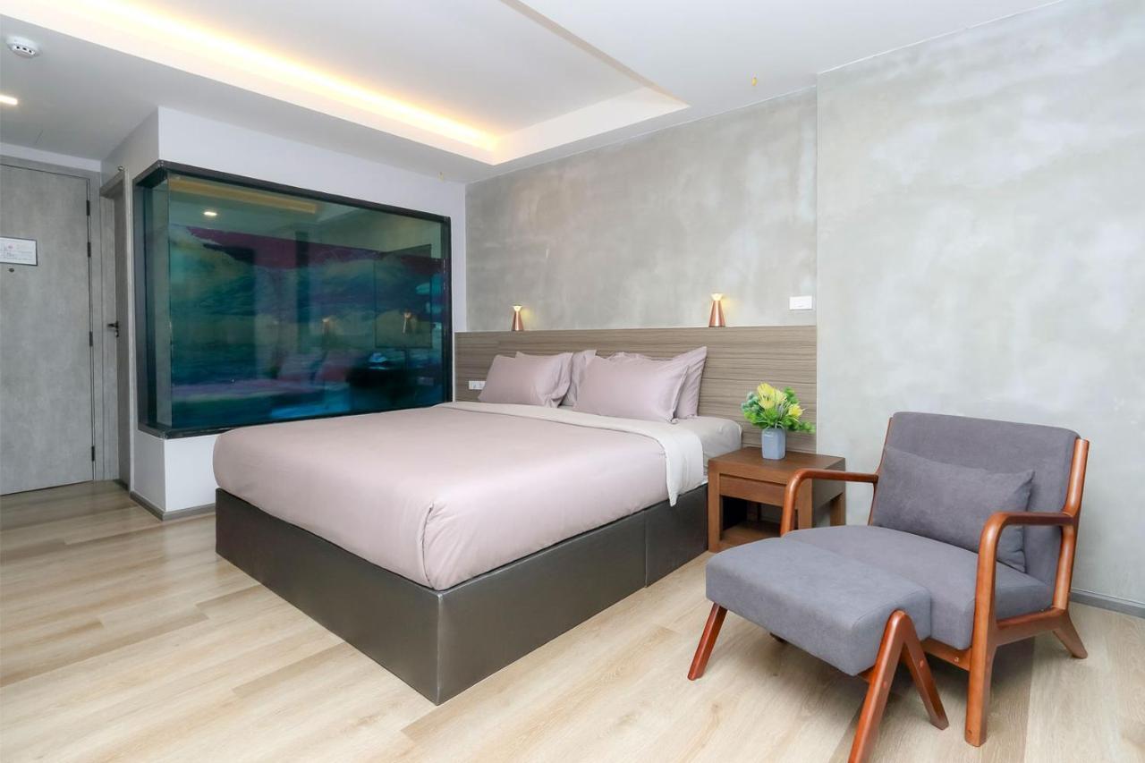 Seed Boutique Hotel Bang Saen Bagian luar foto