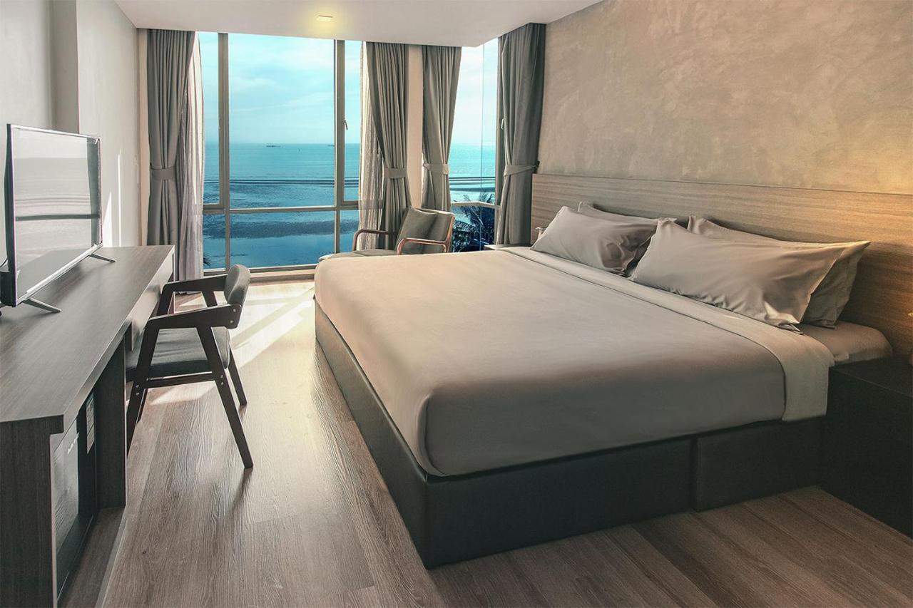 Seed Boutique Hotel Bang Saen Bagian luar foto